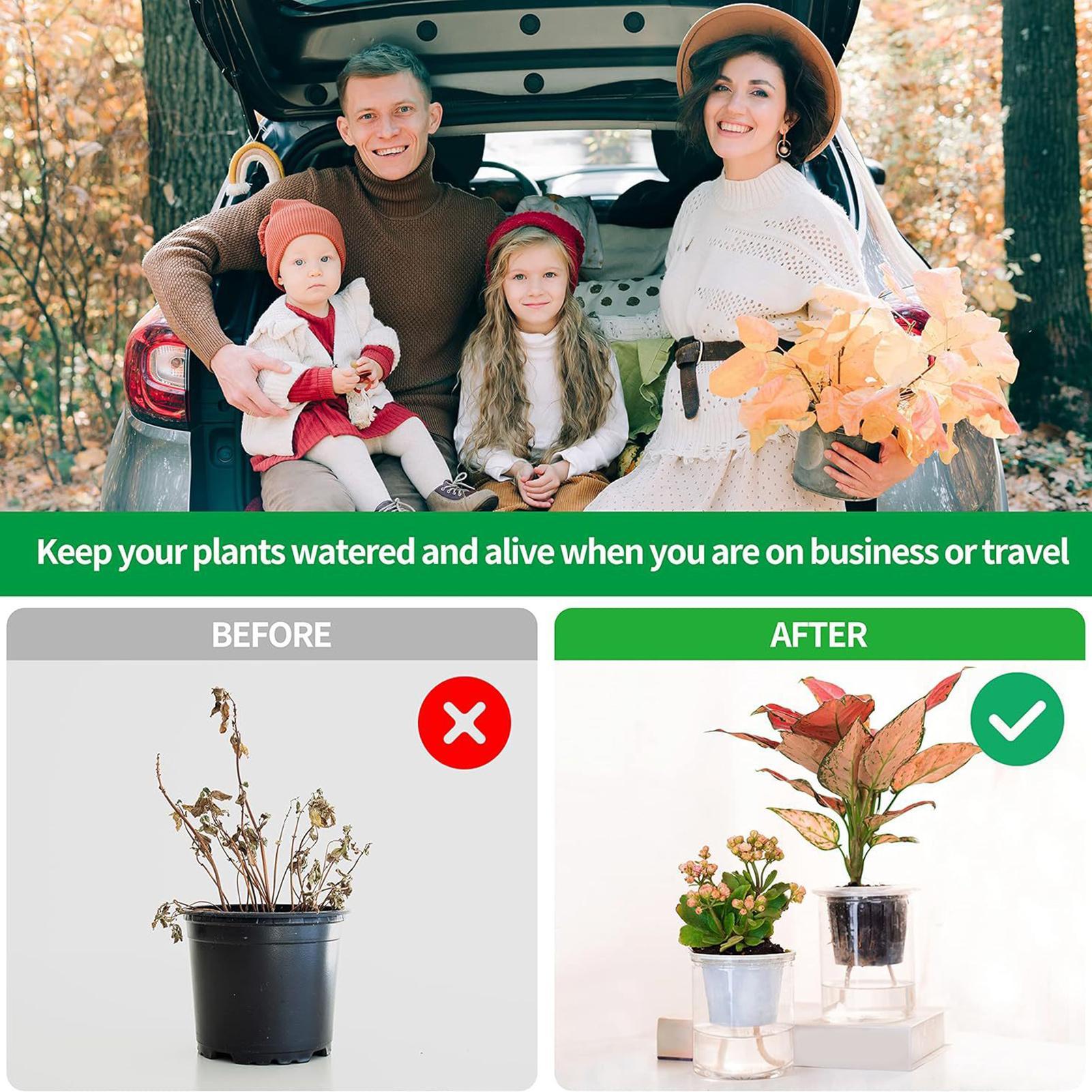Self Watering Planter - Plant Wicks For Self Watering 2-Piece