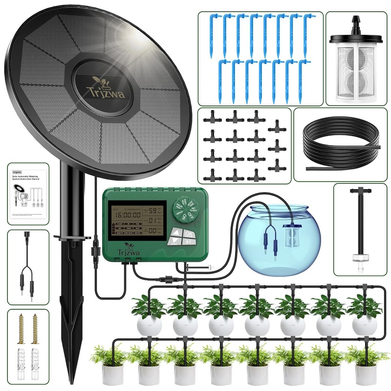 Self Watering Planter - Solar Irrigation Equipment Greenhouse Irrigation Drip