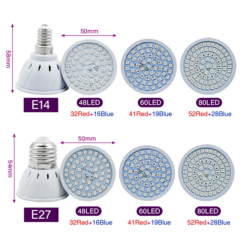 Phyto Lamp Full Spectrum LED G - огляд і ціна Plant Grow Light Full Spectrum