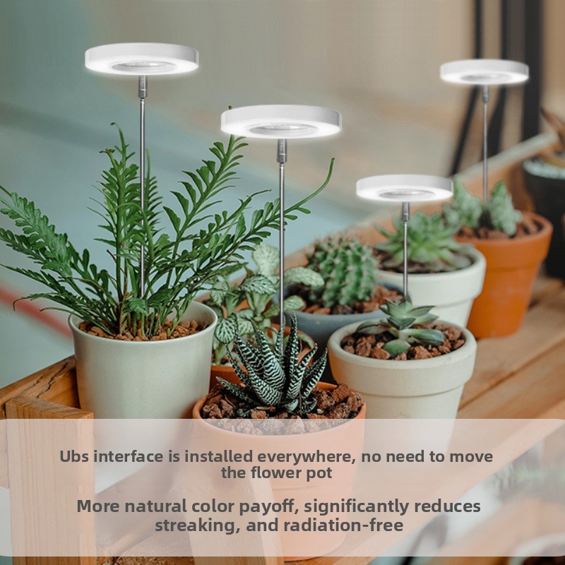 Timing Dimmable Angel Ring LED - огляд і ціна Plant Grow Light Full Spectrum