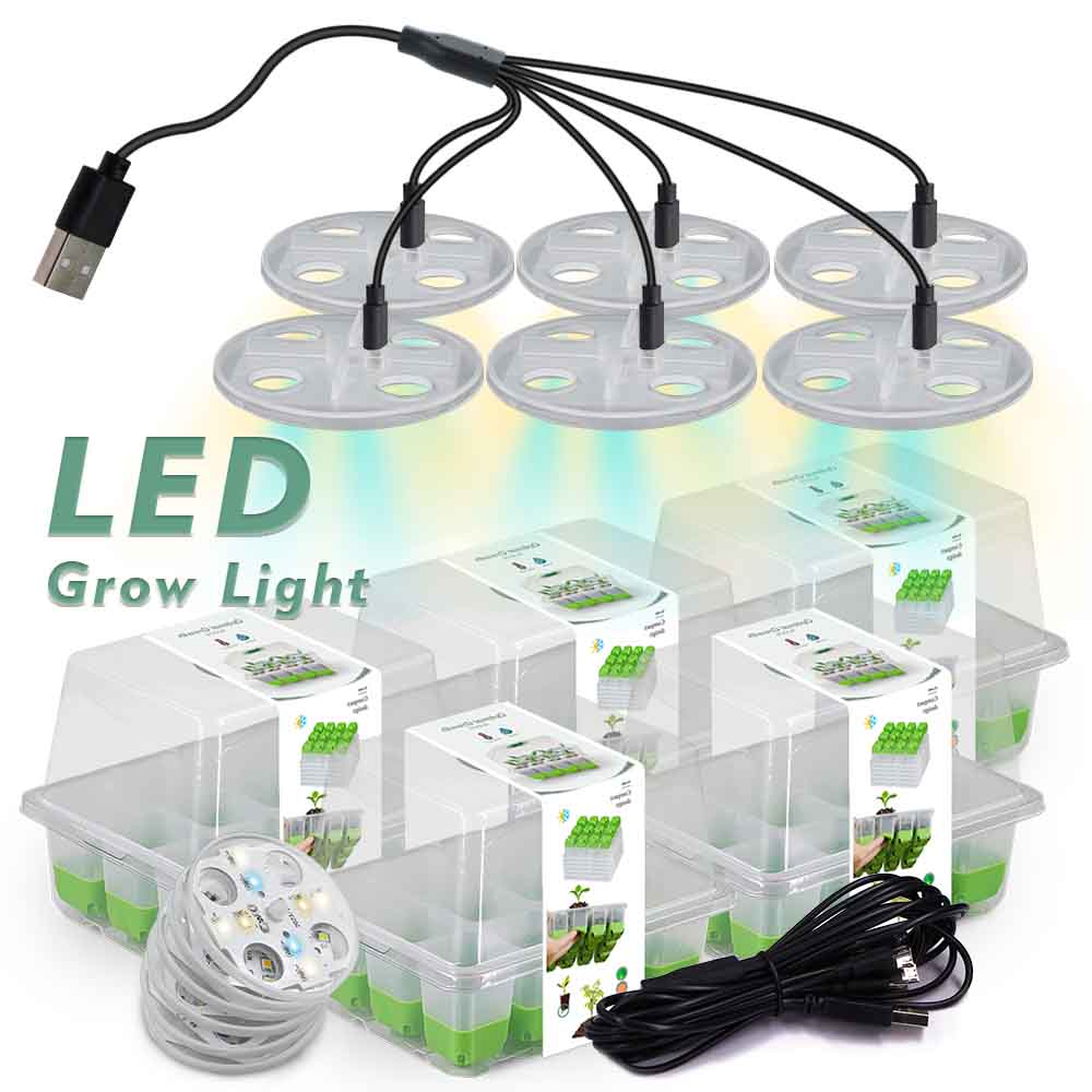 LED Grow Light Seedling Starte - огляд і ціна Indoor Garden Kit