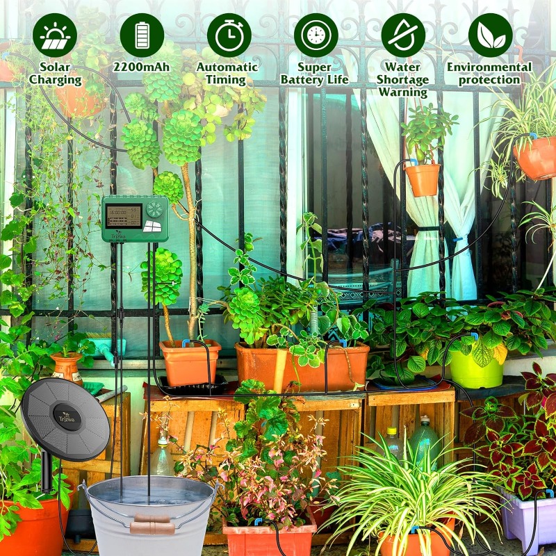 Solar Irrigation Equipment Gre - огляд і ціна Self Watering Planter