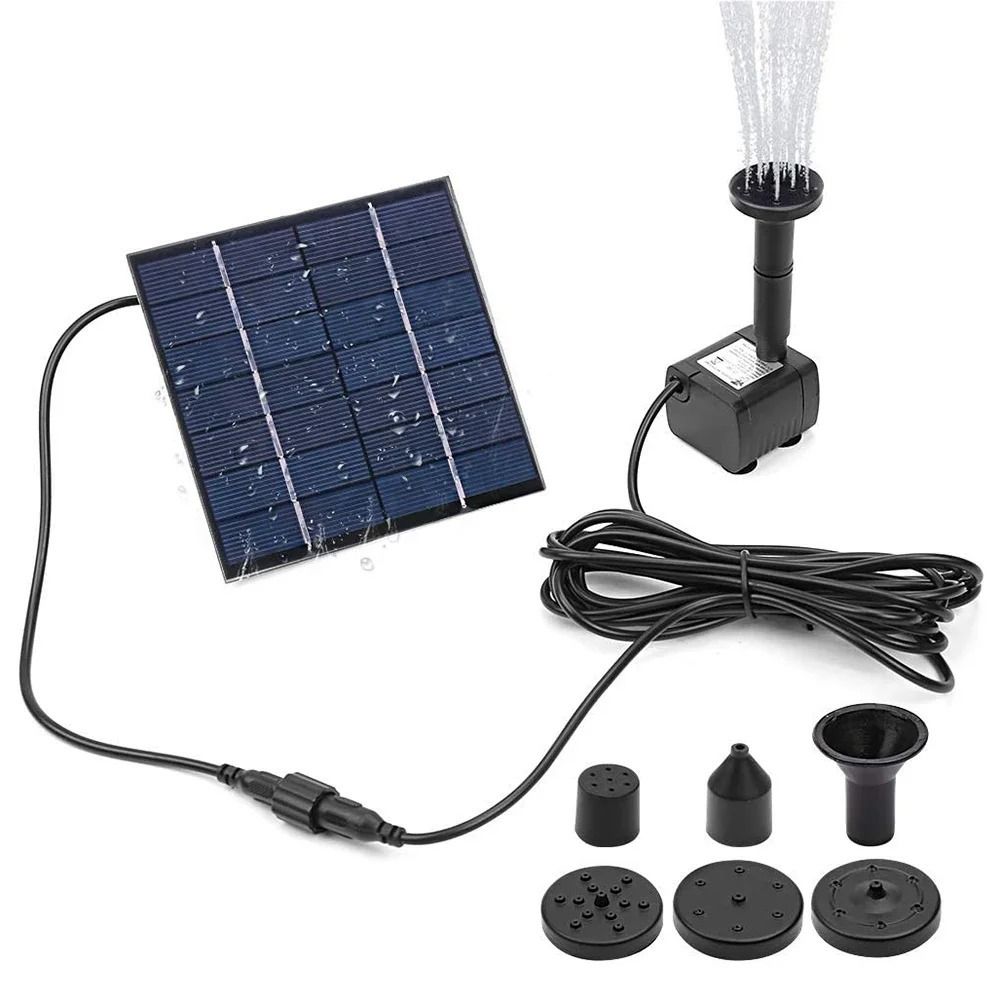 1.4W Mini Solar Fountain Pump  - огляд і ціна Indoor Garden Kit
