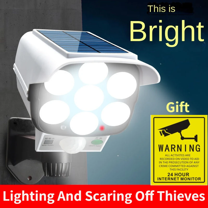 Outdoor Solar Light Motion Sen - огляд і ціна Garden Camera