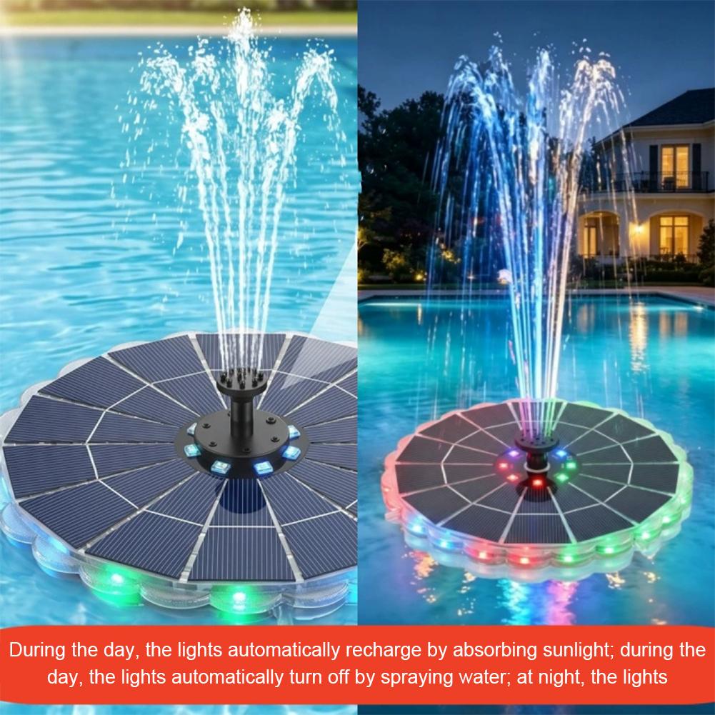3.5W Outdoor Solar Fountain Pu - огляд і ціна Indoor Garden Kit