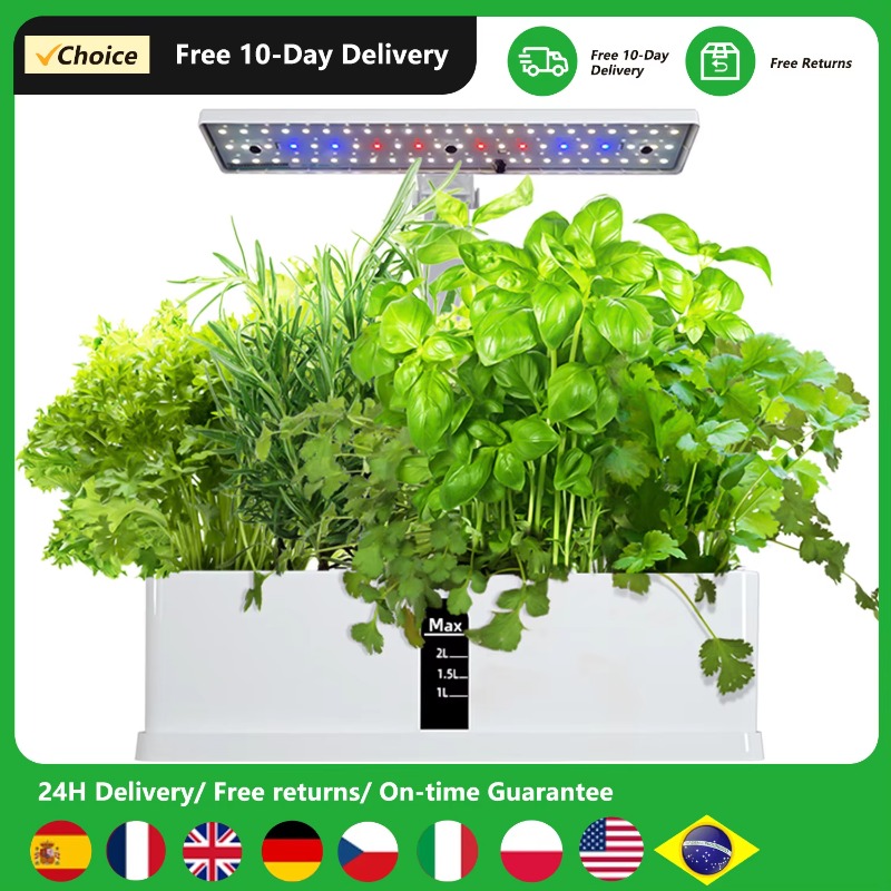 9 Pods Smart Hydroponics Growi - огляд і ціна Smart Garden System