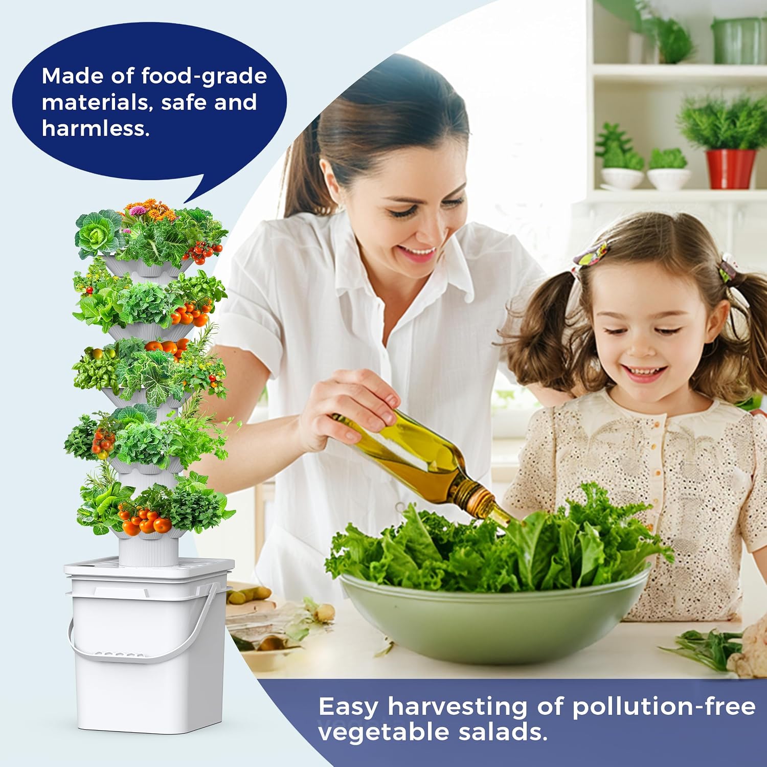 Hydroponics Growing System Kit - огляд і ціна Hydroponic Tower