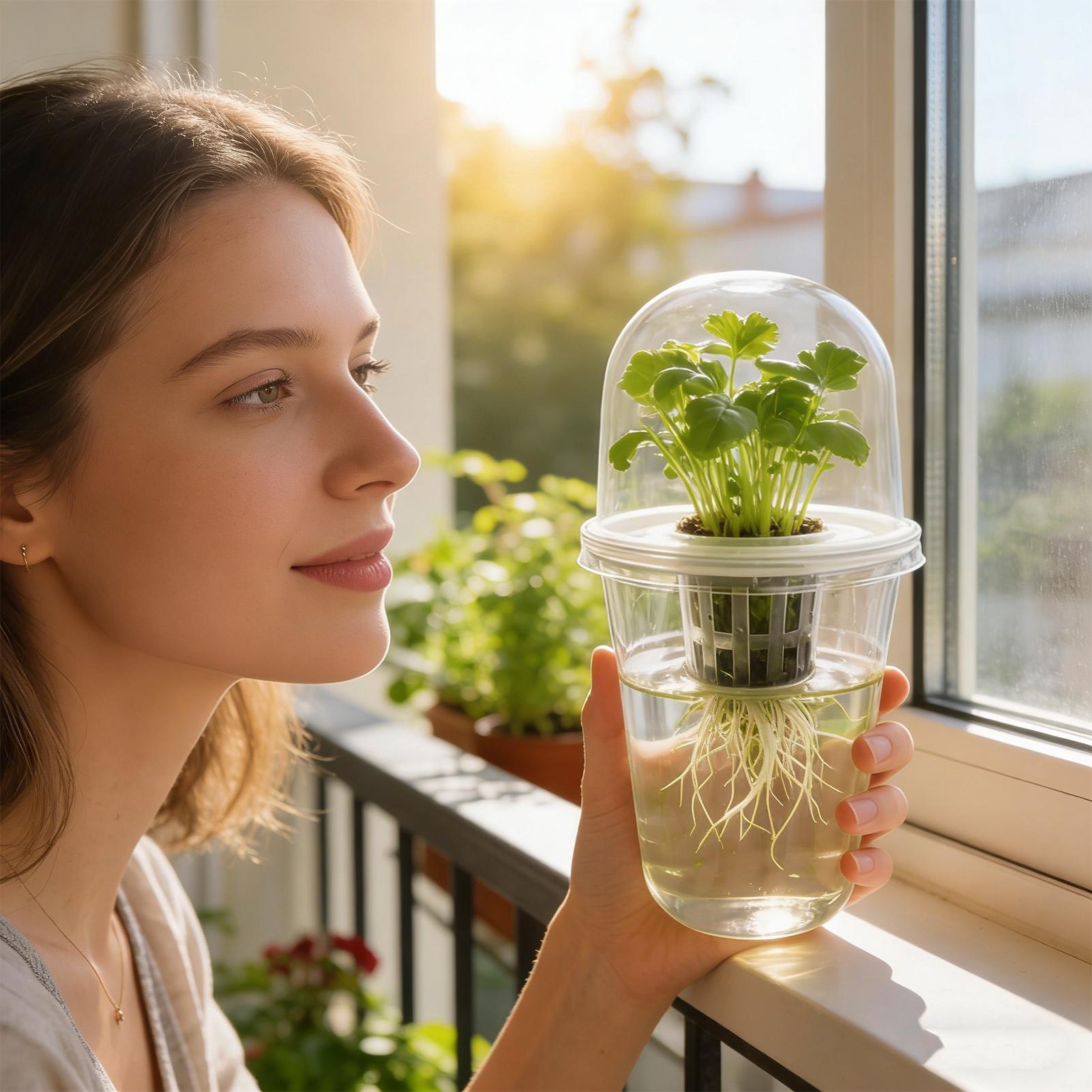 1-5pc Visible Clear Plants Ger - огляд і ціна Hydroponic Grow Pod