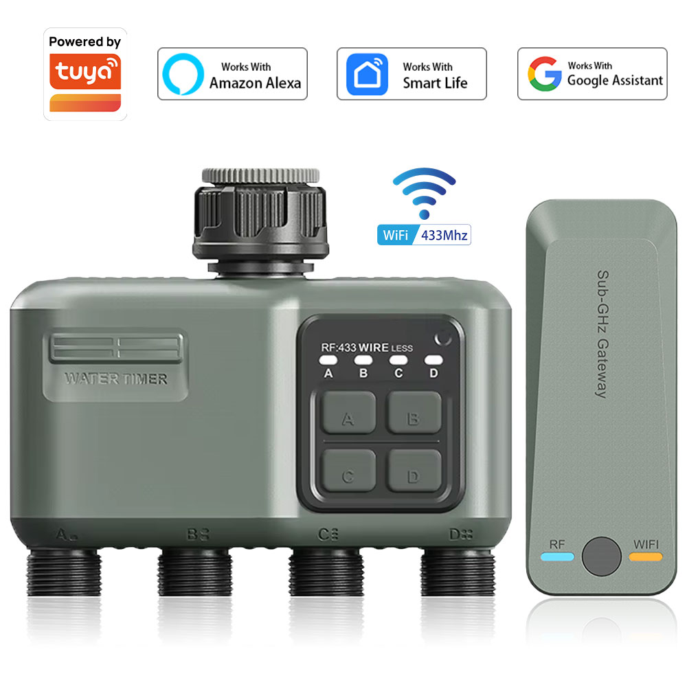 4 Outlet Programmable Water Ti - огляд і ціна Smart Garden Kit