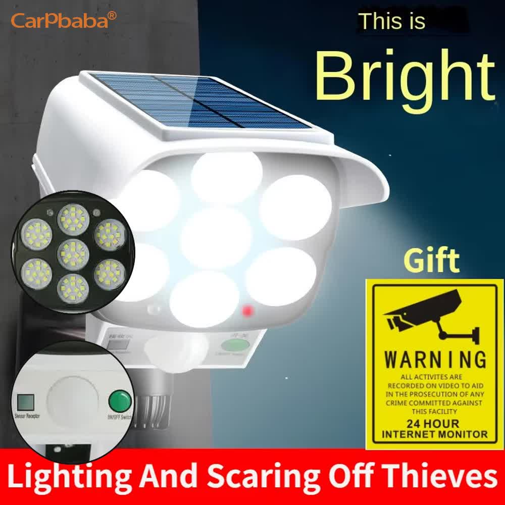Outdoor Solar Light Motion Sen - огляд і ціна Garden Camera